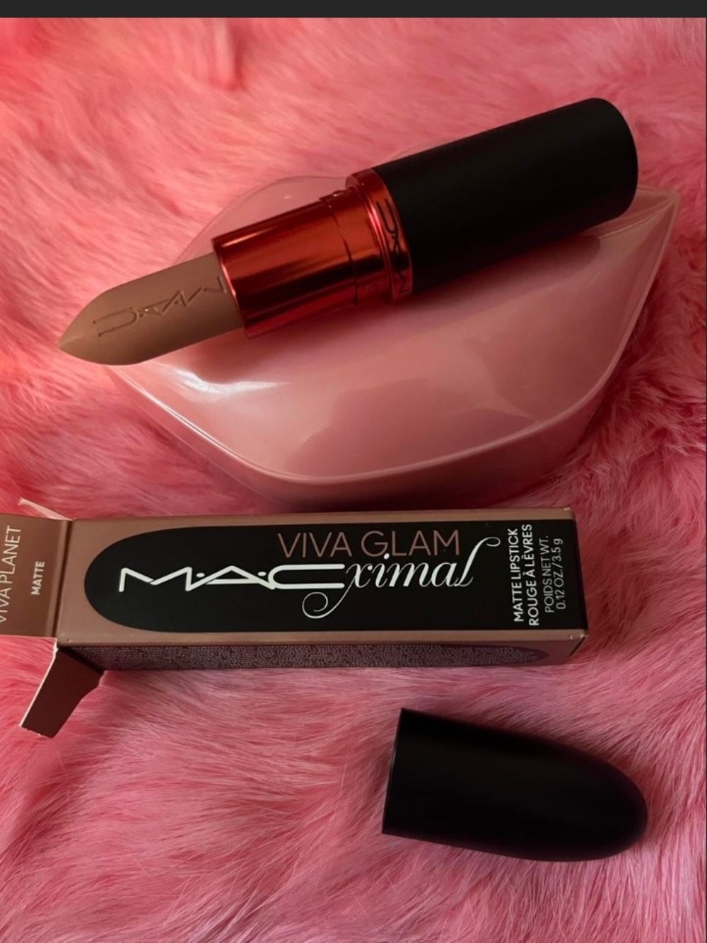 MAC Cosmetics Viva Glam Primal Matte Lipstick - Viva Planet